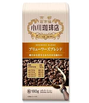 Amazon.co.jp: 小川珈琲 ブリューワーズブレンド粉 180g ×5袋